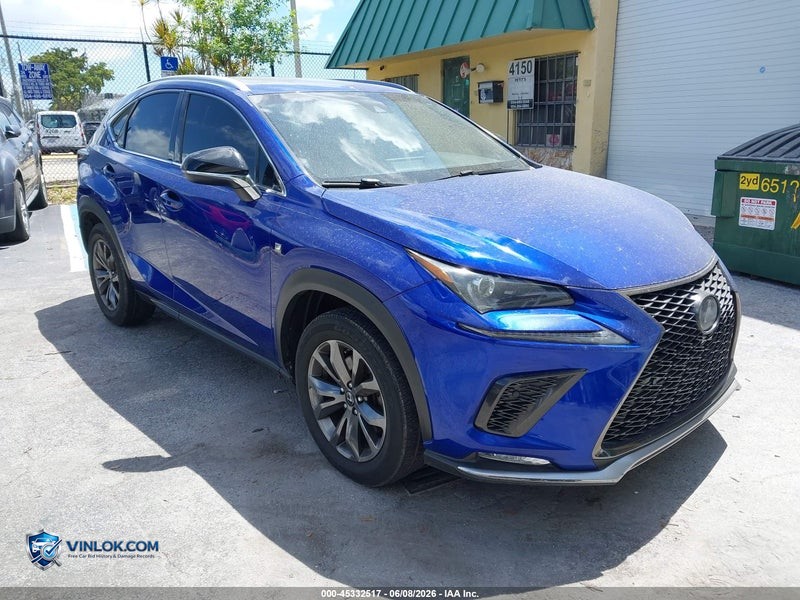 2018 LEXUS NX 300 F SPORT – Lot 45332517 auction photo
