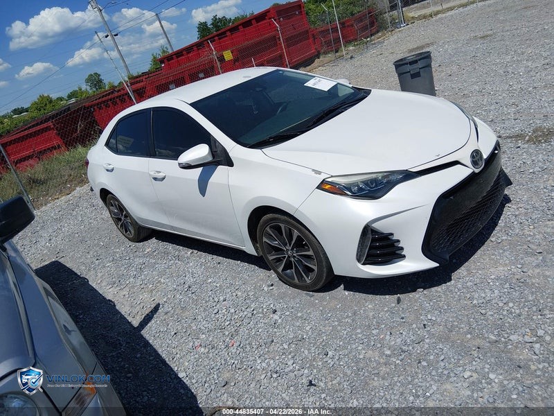 2017 TOYOTA COROLLA – Lot 45332705 auction photo