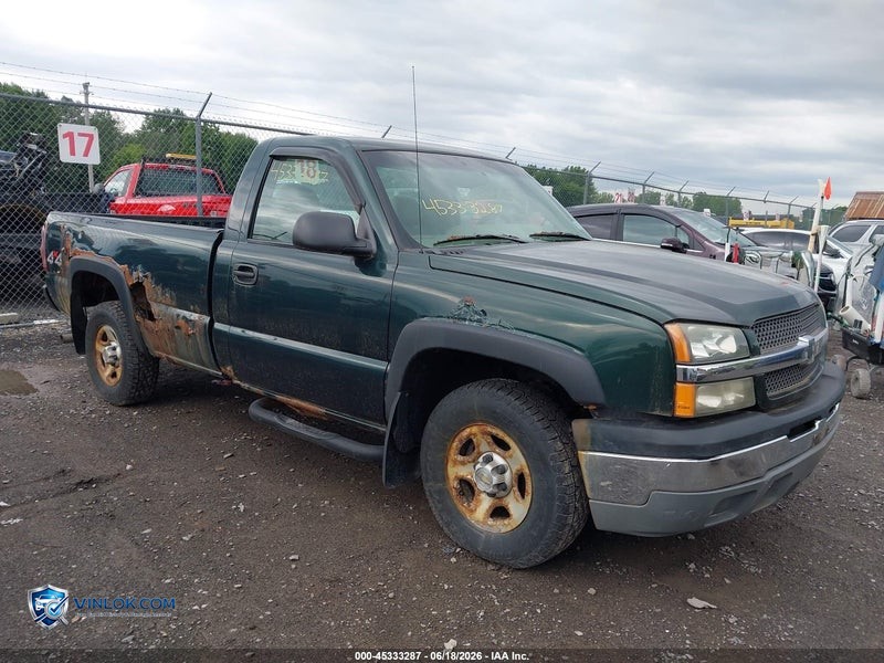 2003 CHEVROLET SILVERADO 1500 WORK TRUCK – Lot 45333287 auction photo