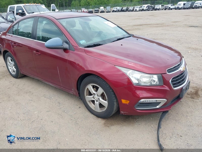 2016 CHEVROLET CRUZE LIMITED 1LT AUTO – Lot 45333331 auction photo