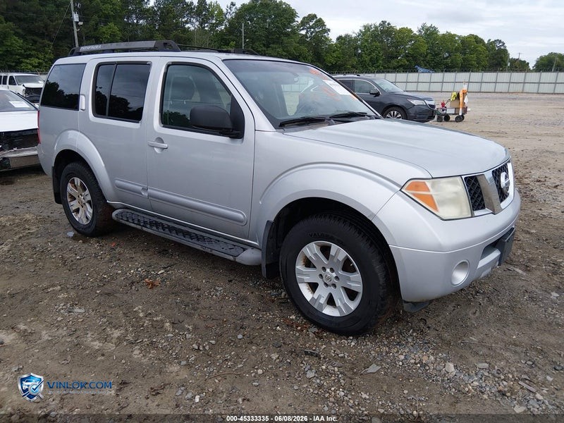 2005 NISSAN PATHFINDER LE – Lot 45333335 auction photo
