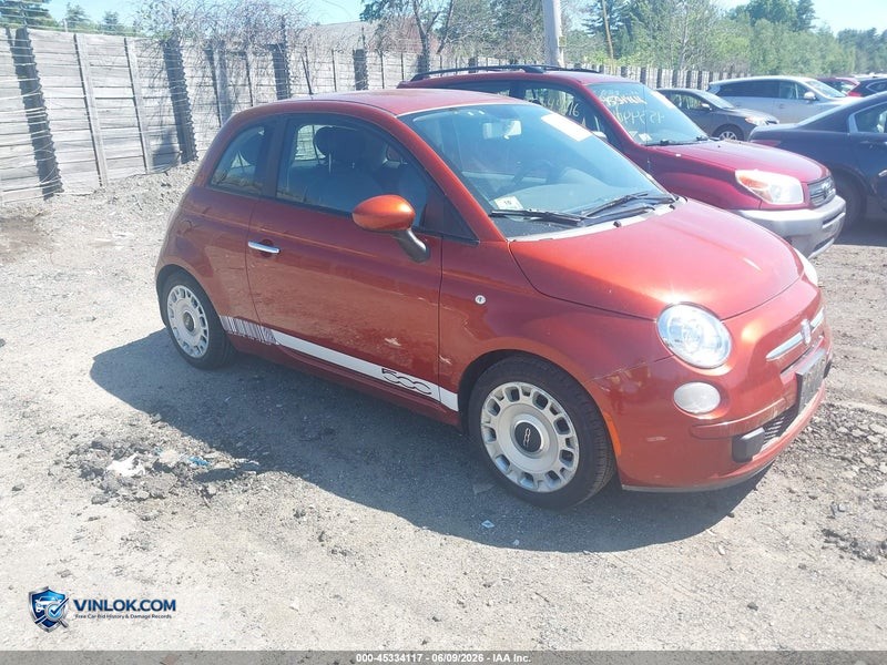 2012 FIAT 500 POP – Lot 45334117 auction photo