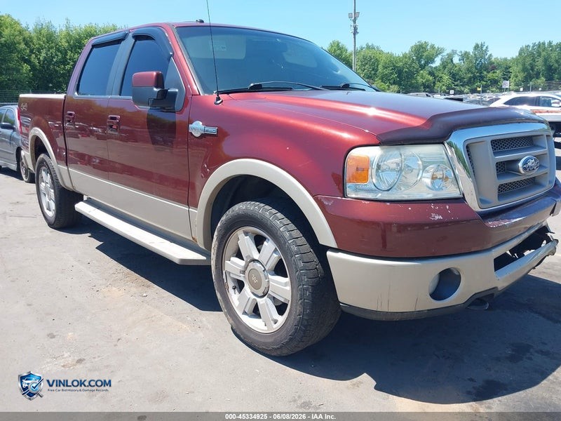 2007 FORD F-150 FX4/LARIAT/XLT – Lot 45334925 auction photo