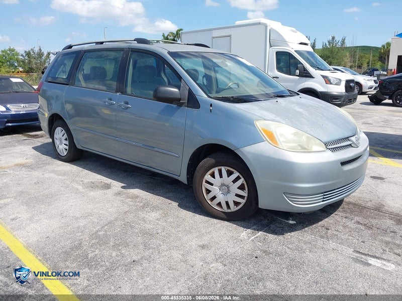 2005 TOYOTA SIENNA CE – Lot 45335335 auction photo