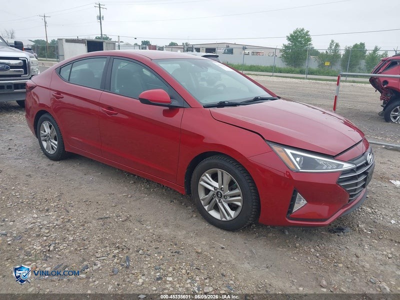 2020 HYUNDAI ELANTRA SEL – Lot 45335601 auction photo