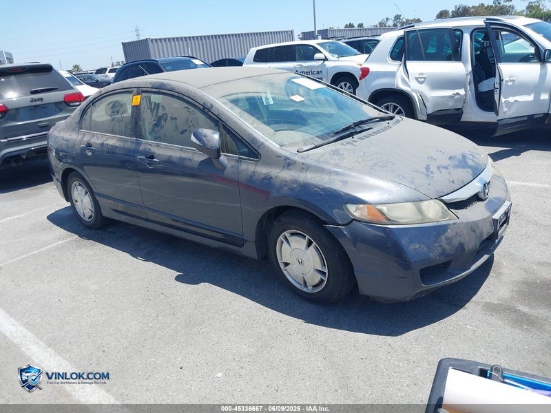 2009 HONDA CIVIC HYBRID – Lot 45336667 auction photo