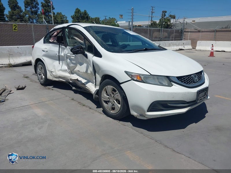 2014 HONDA CIVIC LX – Lot 45336900 auction photo