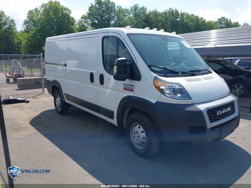 2019 RAM PROMASTER 1500 LOW ROOF 136 WB – Lot 45339351 auction photo