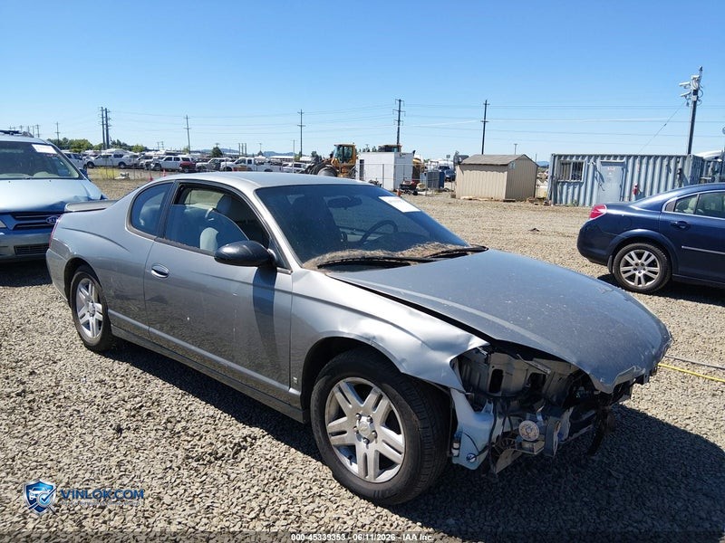 2007 CHEVROLET MONTE CARLO LT – Lot 45339353 auction photo