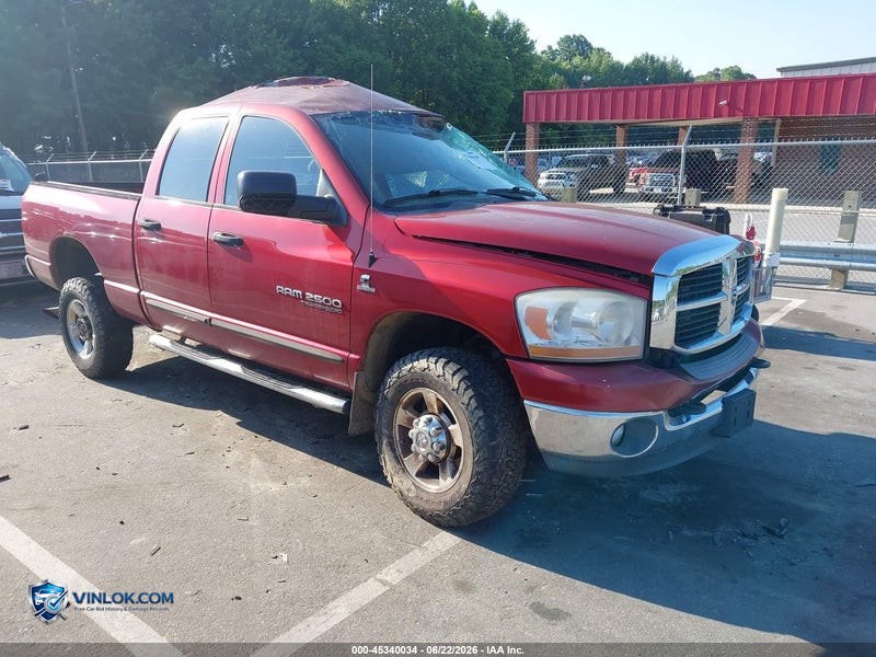 2006 DODGE RAM 2500 SLT/TRX4 OFF ROAD/SPORT/POWER WAGON – Lot 45340034 auction photo