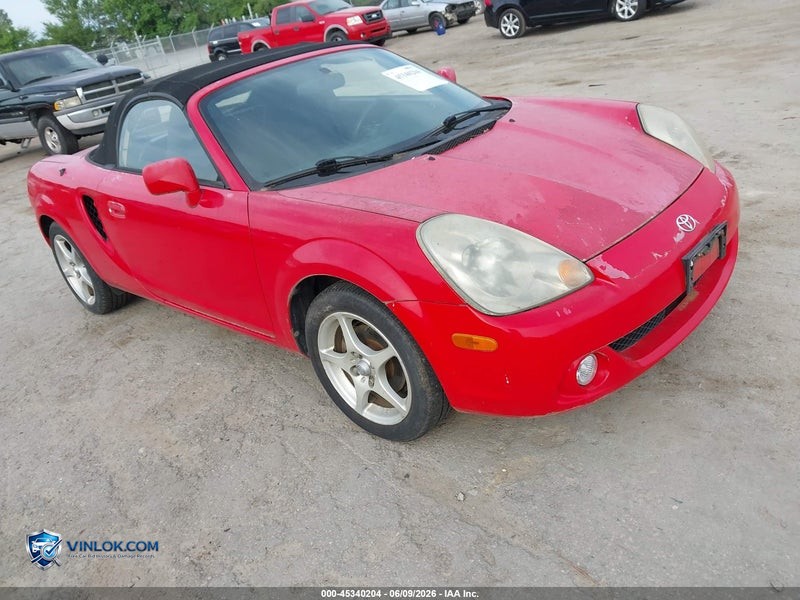 2003 TOYOTA MR2 SPYDER   – Lot 45340204 auction photo