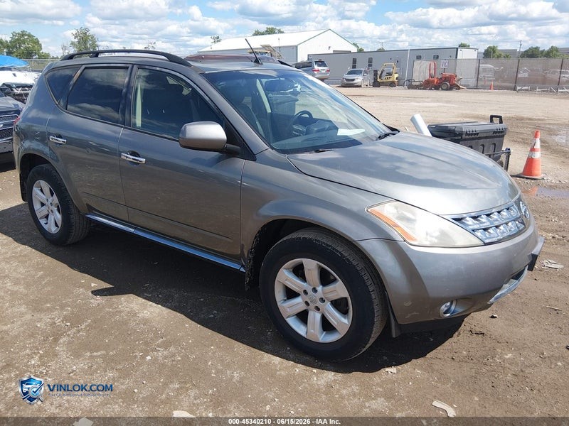 2007 NISSAN MURANO SL – Lot 45340210 auction photo