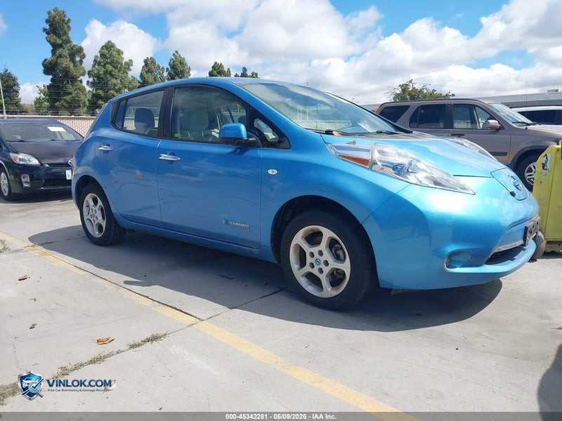 2012 NISSAN LEAF SL – Lot 45342281 auction photo