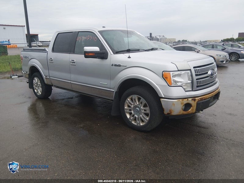 2012 FORD F-150 PLATINUM – Lot 45342310 auction photo