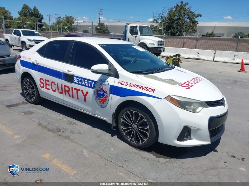 2014 TOYOTA COROLLA S PLUS – Lot 45342870 auction photo