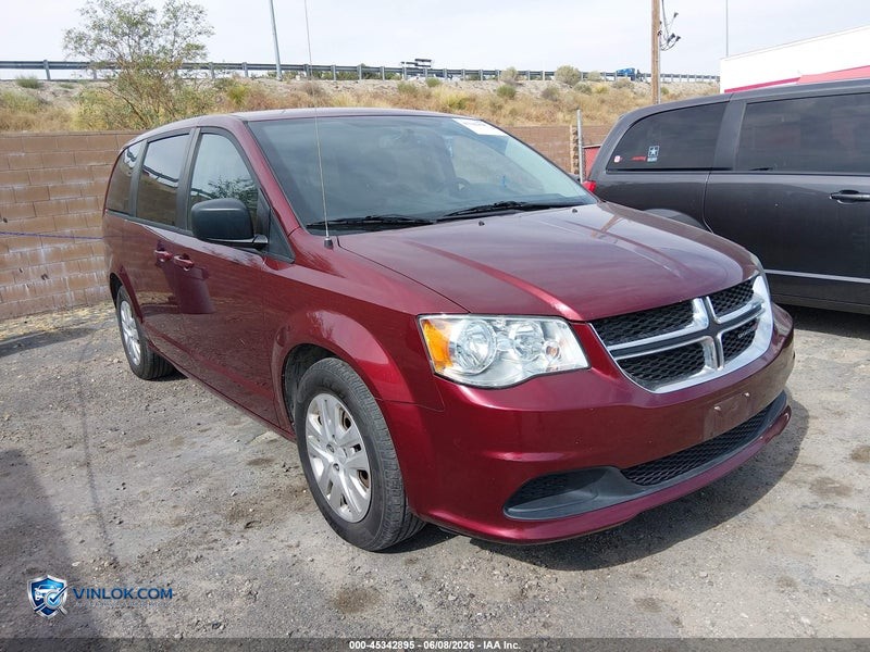 2018 DODGE GRAND CARAVAN SE – Lot 45342895 auction photo