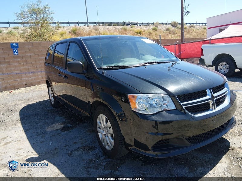 2018 DODGE GRAND CARAVAN SE – Lot 45343160 auction photo