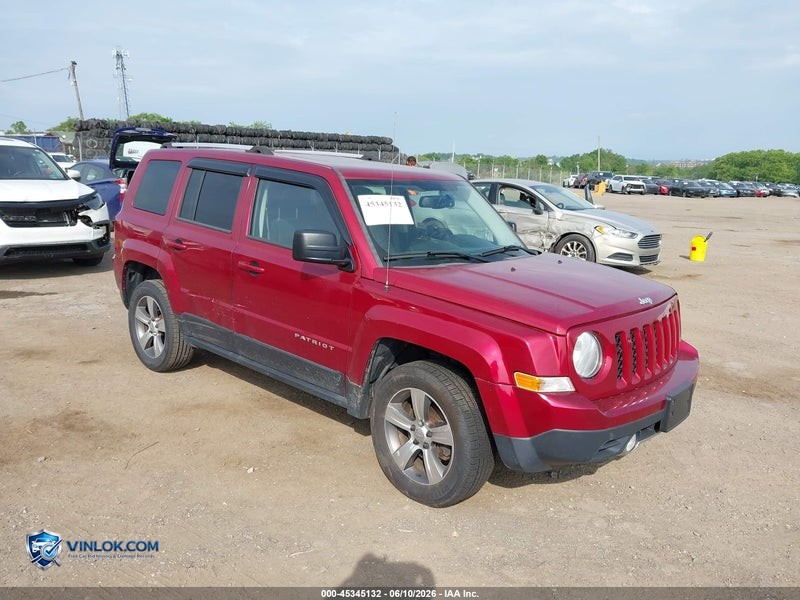 2017 JEEP PATRIOT HIGH ALTITUDE 4X4 – Lot 45345132 auction photo