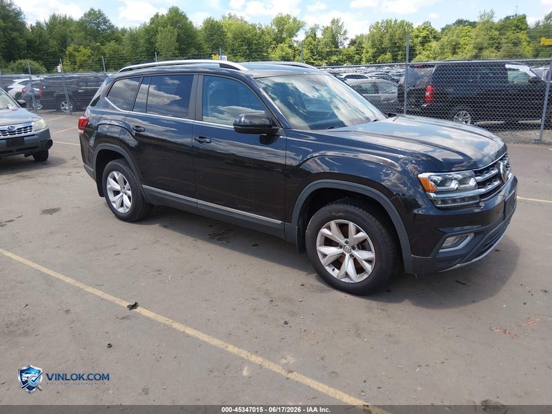 2018 VOLKSWAGEN ATLAS 3.6L V6 SEL – Lot 45347015 auction photo