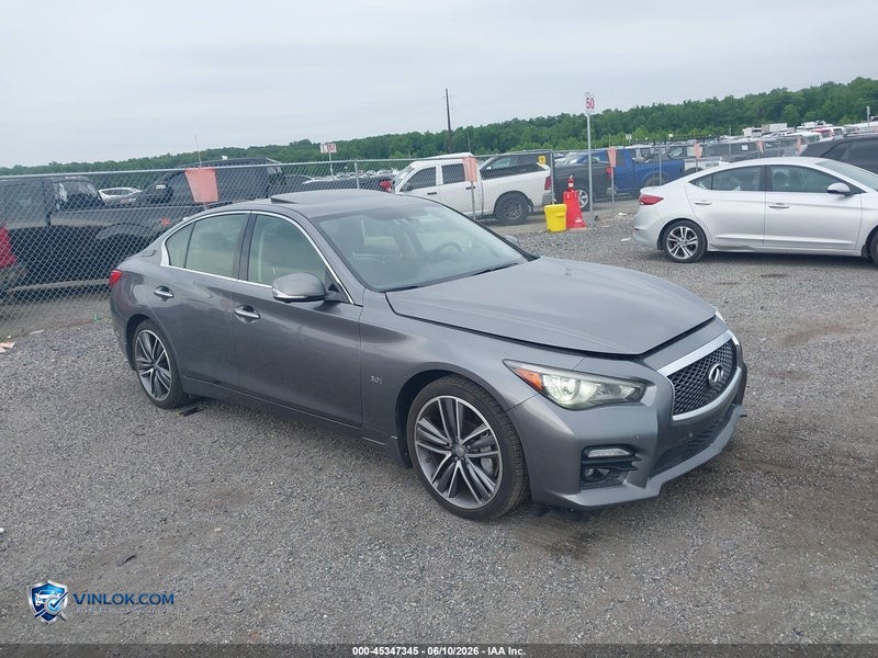 2016 INFINITI Q50   – Lot 45347345 auction photo