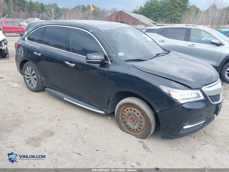 2016 ACURA MDX – Lot 44851406 auction photo