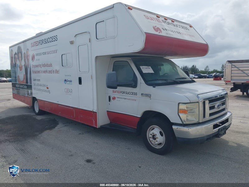 2010 FORD E-450 CUTAWAY   – Lot 45348980 auction photo