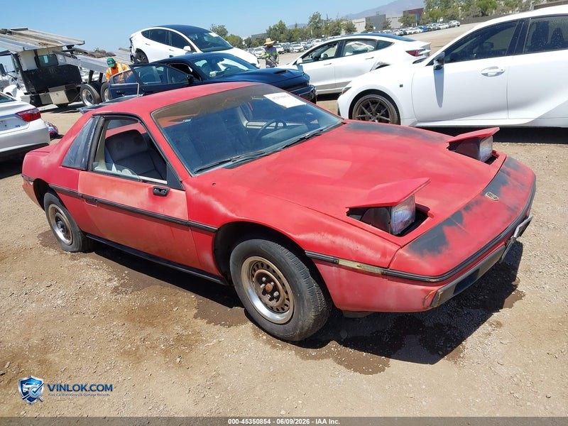 1985 PONTIAC FIERO SPORT – Lot 45350854 auction photo
