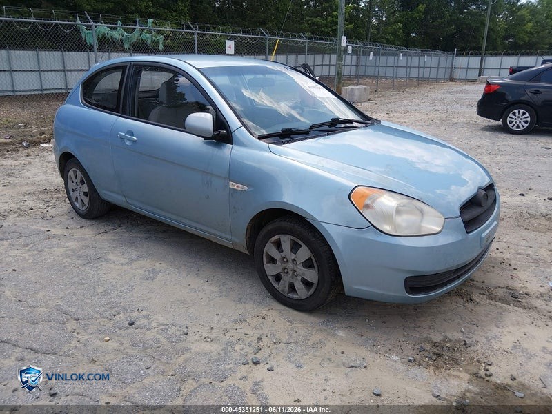 2011 HYUNDAI ACCENT GS – Lot 45351251 auction photo