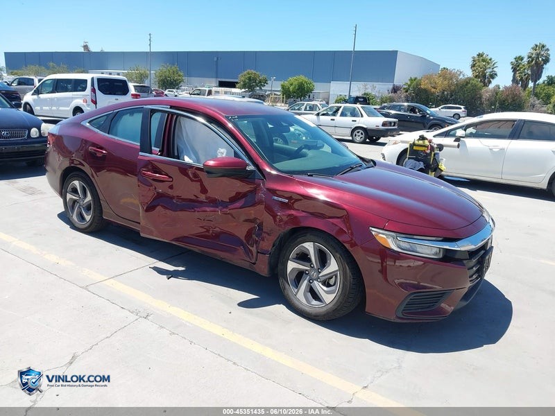 2020 HONDA INSIGHT EX – Lot 45351435 auction photo