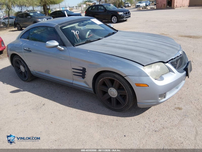 2004 CHRYSLER CROSSFIRE   – Lot 45352058 auction photo