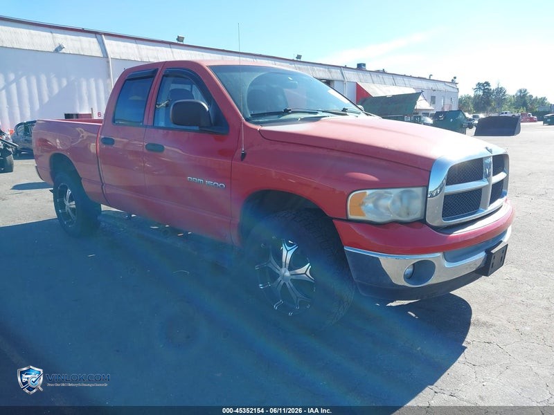 2003 DODGE RAM 1500 SLT/LARAMIE/ST – Lot 45352154 auction photo