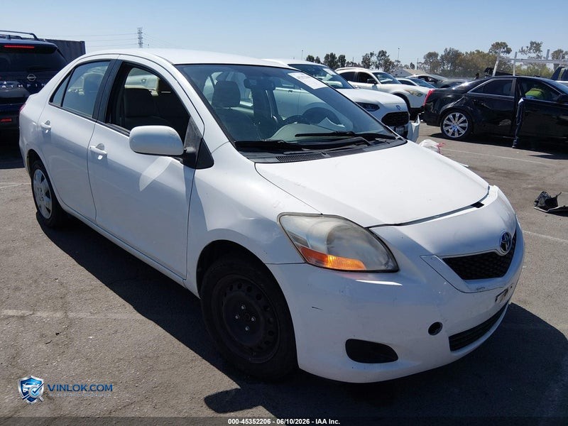 2012 TOYOTA YARIS   – Lot 45352206 auction photo