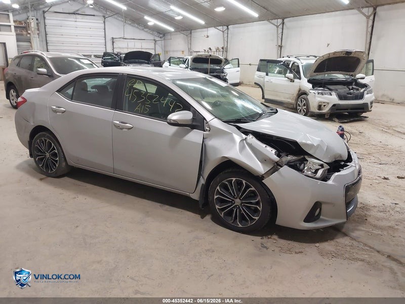 2015 TOYOTA COROLLA S PLUS – Lot 45352442 auction photo