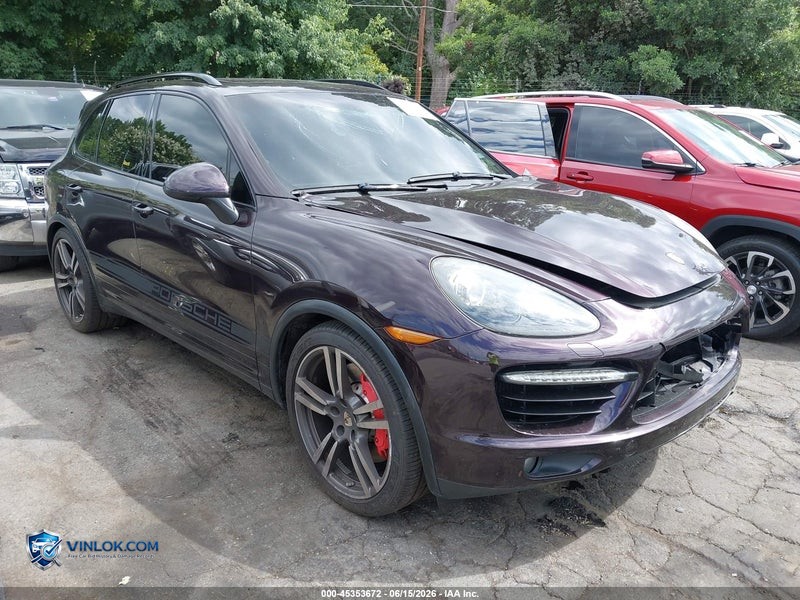 2012 PORSCHE CAYENNE TURBO – Lot 45353672 auction photo