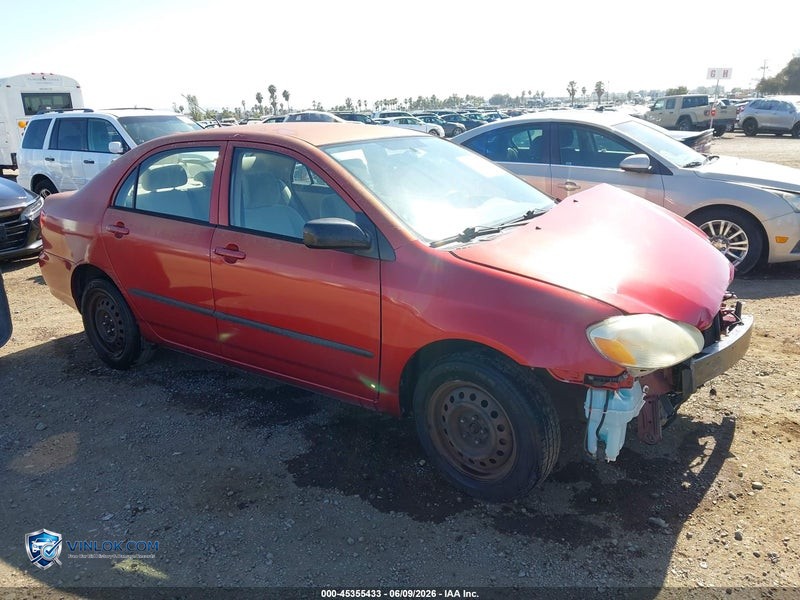 2007 TOYOTA COROLLA CE – Lot 45355433 auction photo