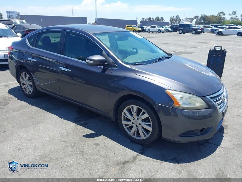 2013 NISSAN SENTRA SL – Lot 45355493 auction photo