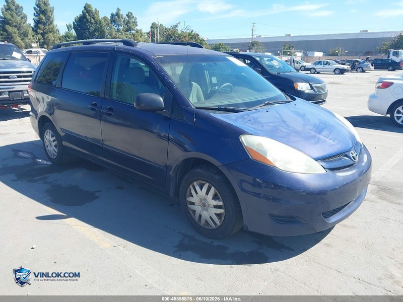 2006 TOYOTA SIENNA LE – Lot 45355876 auction photo