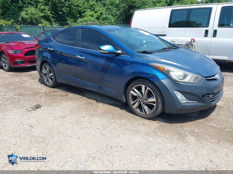 2016 HYUNDAI ELANTRA LIMITED – Lot 45356660 auction photo
