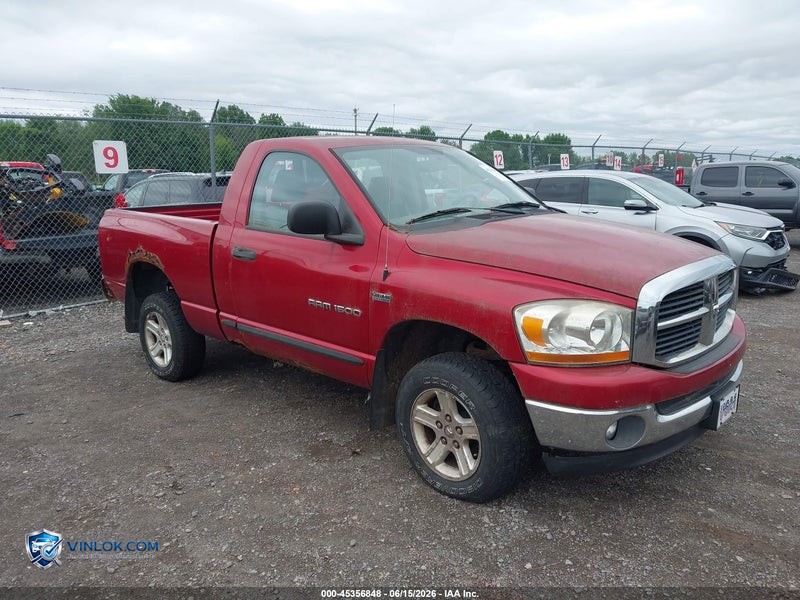 2006 DODGE RAM 1500 SLT/TRX4 OFF ROAD/SPORT – Lot 45356848 auction photo