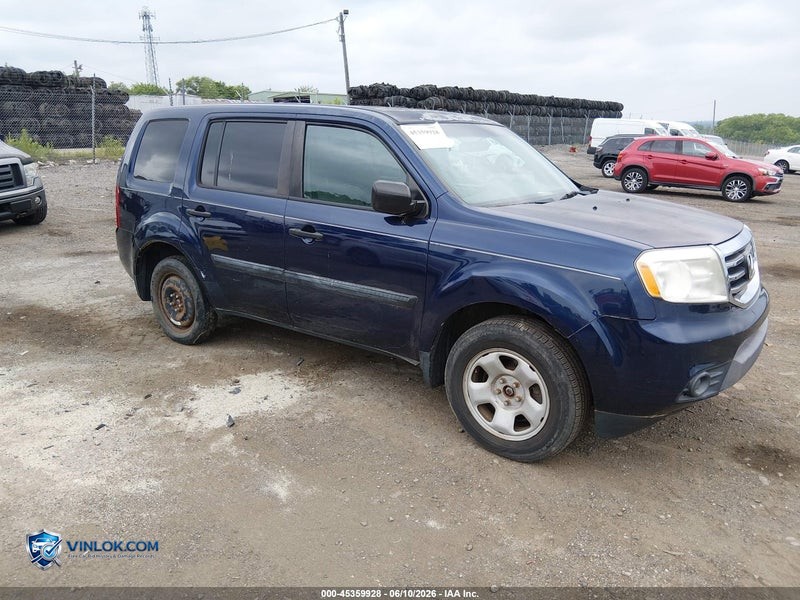 2014 HONDA PILOT LX – Lot 45359928 auction photo