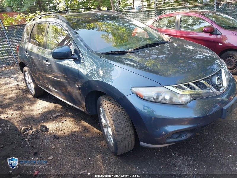 2012 NISSAN MURANO SV – Lot 45360327 auction photo