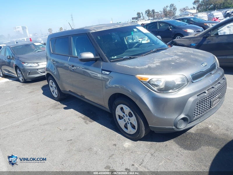 2015 KIA SOUL   – Lot 45360881 auction photo