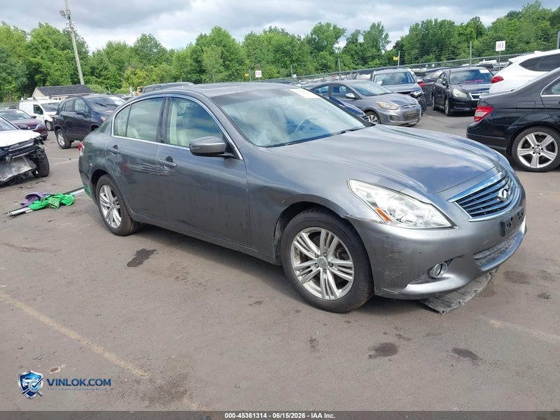 2013 INFINITI G37X   – Lot 45361314 auction photo