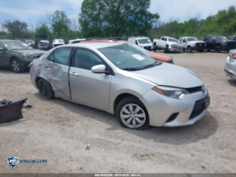 2014 TOYOTA COROLLA LE – Lot 45362286 auction photo