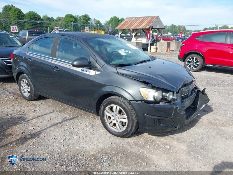 2014 CHEVROLET SONIC LT AUTO – Lot 45362316 auction photo