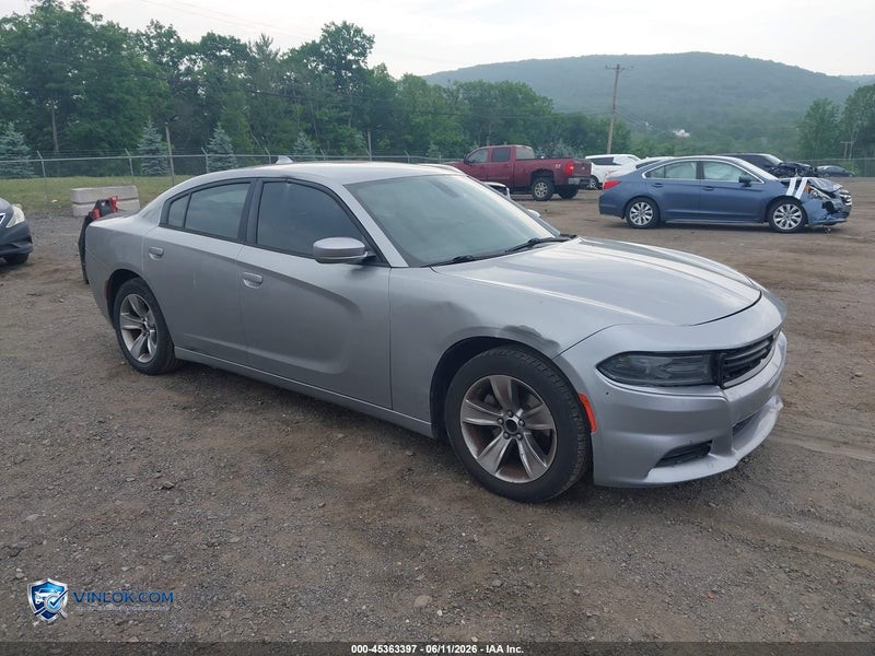 2016 DODGE CHARGER SXT – Lot 45363397 auction photo
