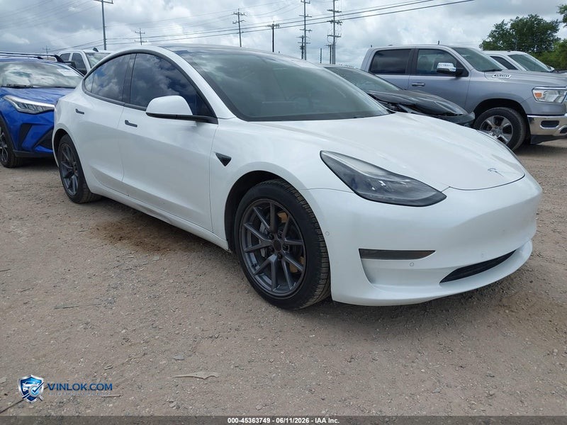 2021 TESLA MODEL 3 STANDARD RANGE PLUS REAR-WHEEL DRIVE – Lot 45363749 auction photo