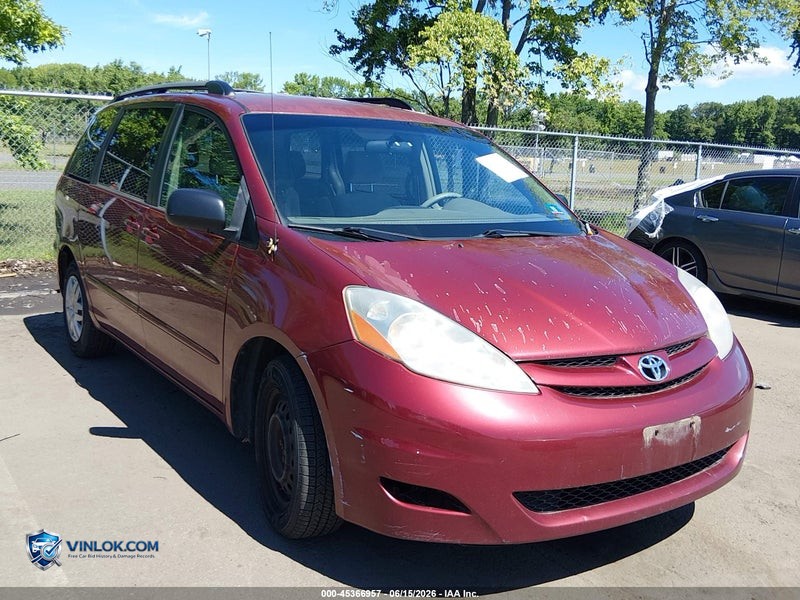 2007 TOYOTA SIENNA LE – Lot 45366957 auction photo