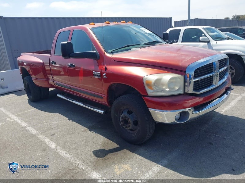 2007 DODGE RAM 3500 SLT/SPORT – Lot 45367096 auction photo
