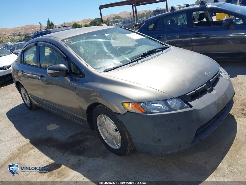 2007 HONDA CIVIC HYBRID   – Lot 45367376 auction photo